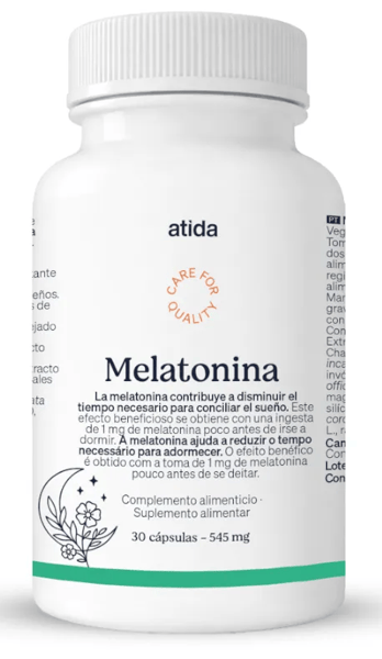 Atida Melatonina 30 Cápsulas