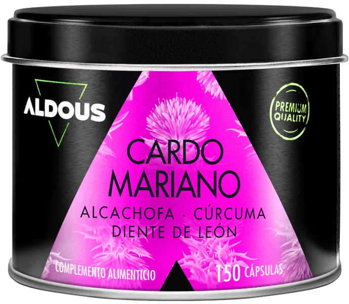 Aldous Bio Aldous Cardo Mariano Con Alcachofa, Cúrcuma Y Diente De León 150 Cápsulas