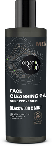 Organic Shop Gel Limpiador Hombre Piel Acneica 200 ml