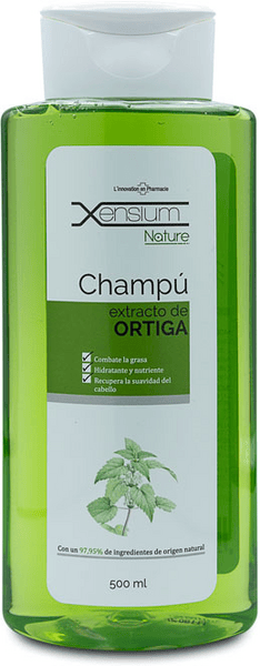 Xensium Nature Champú Con Extracto Ortiga 500Ml - Imagen 2
