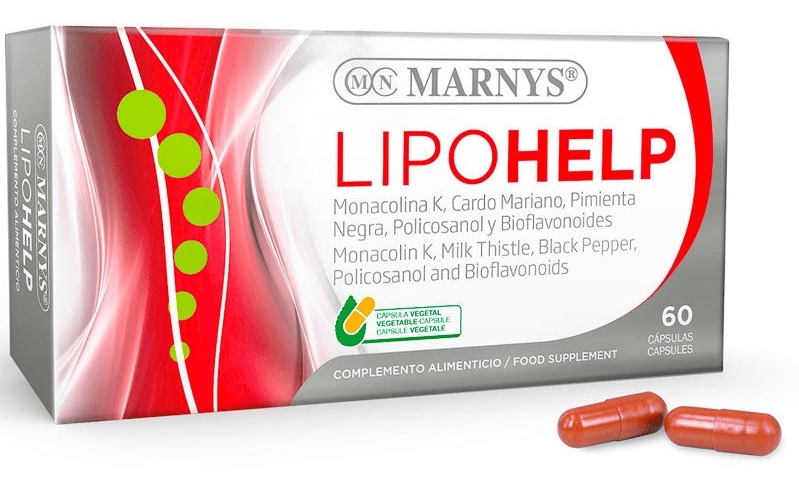 marnys lipohelp 60 capsulas