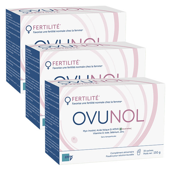 Ovunol Fertilité Lot de 3 x 30 sachets