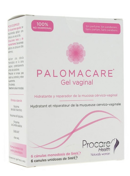 Palomacare Gel Vaginal Hidratante 6 Cánulas