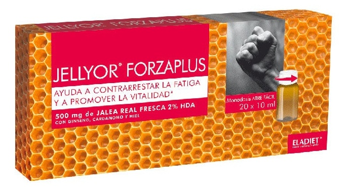 Eladiet Jellyor Jalea Real Forzaplus 20 Monodosis De 10 Ml