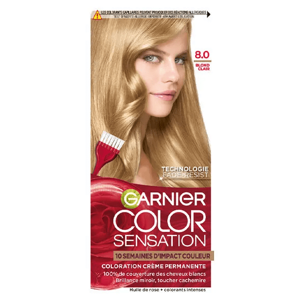 Color Sensation Coloration 8.0 Blond Clair 100ml