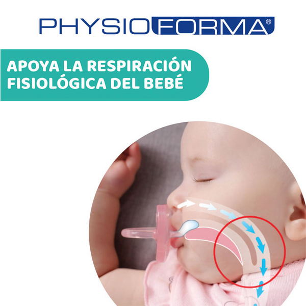 Chicco Physio MiniSoft Chupete Rosa Y Transparente 0-2m 2 Ud