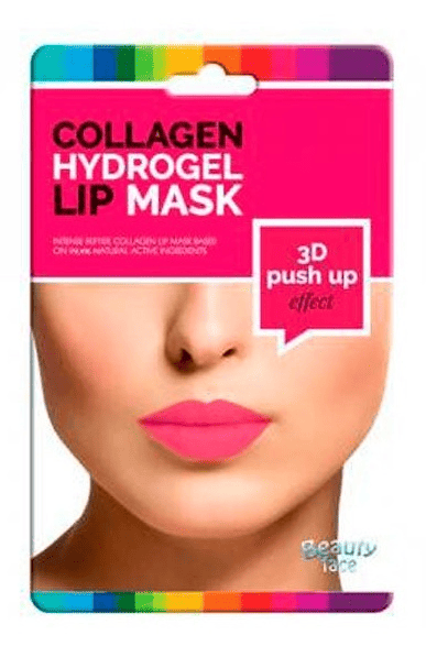 Beauty Face Máscara Colágeno Labios Efecto Push Up