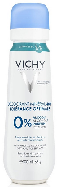 Vichy Desodorante Tolerancia Óptima 48H 100 ml