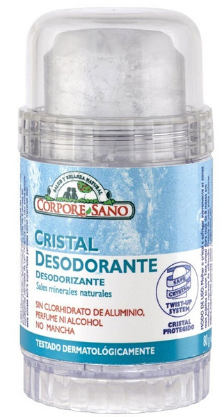 Desodorante Mineral Cristal Corpore Sano 80g