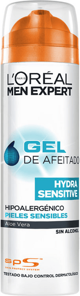 L'Oreal Men Expert Hydrasensitive Gel de Afeitado Pieles Sensibles 200 ml