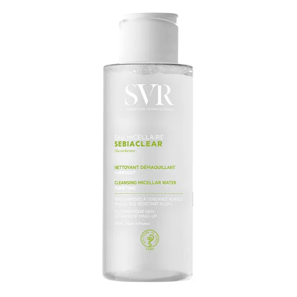 Sebiaclear Eau micellaire Nettoyante et Démaquillante 100ML 3