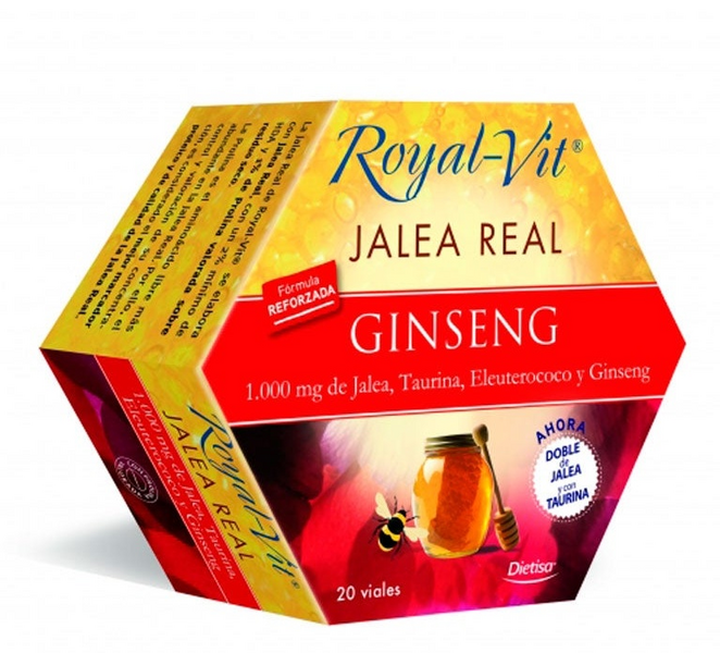 Dietisa Royal Vit Ginseng Jalea Real Ampollas 200ml