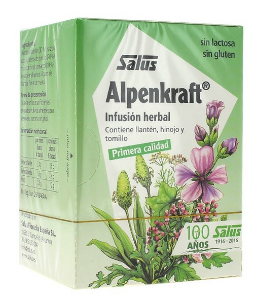 Salus Alpenkraf Infusión Herbal 15 Filtros