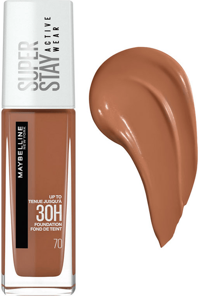 Maybelline Superstay ActiveWear 30H Base de Maquillaje Tono 70 Cocoa 30 ml