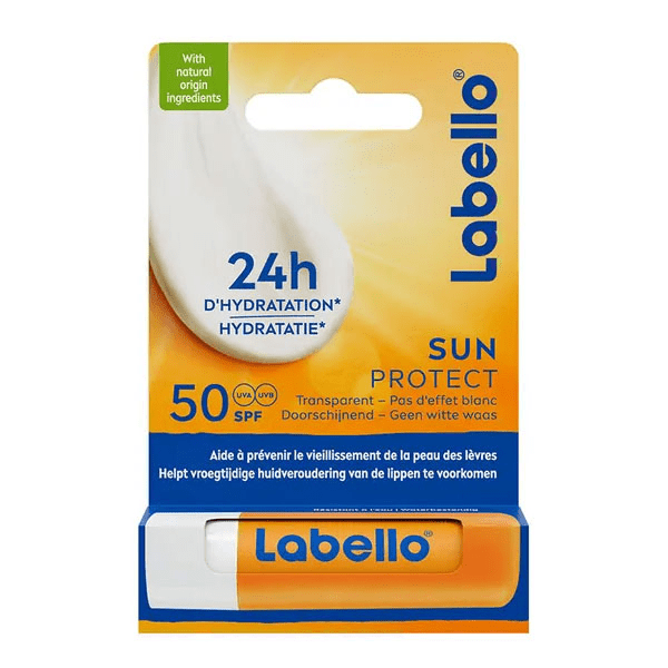 Stick Soin des Lèvres Hydratant Protection Solaire SPF 50 4,8g 2
