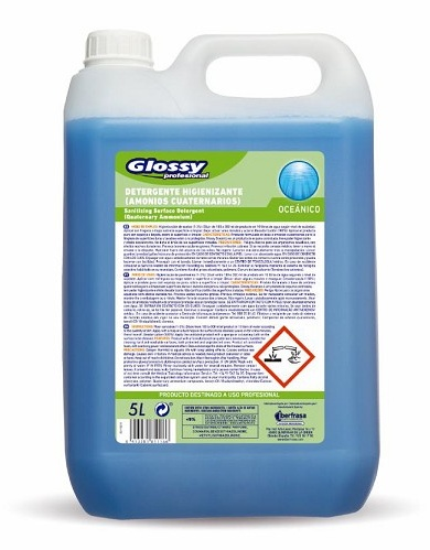 Glossy Oceánico Limpiador Multiusos Higienizante 5l
