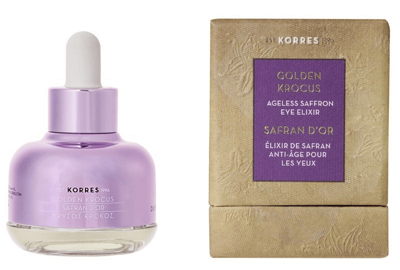 Korres Elixir Ojos Antiedad Azafrán Golden Krocus 18 ml