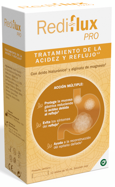 Rediflux Pro Acidez Y Reflujo 12 Sticks