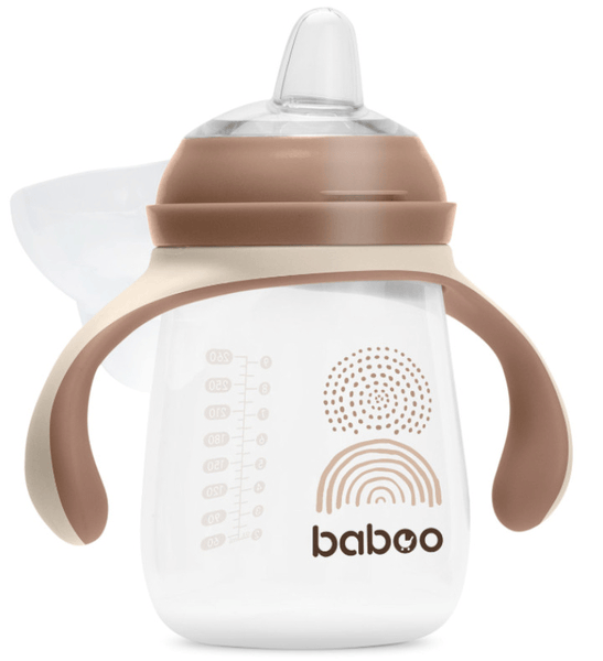Baboo Vaso de Aprendizaje con Boquilla Au Naturale +6m 260 ml