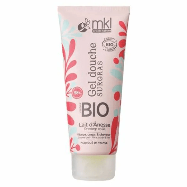 MKL Gel Douche BIO Lait d'Anesse, cheveux, visage et corps 200ml 4