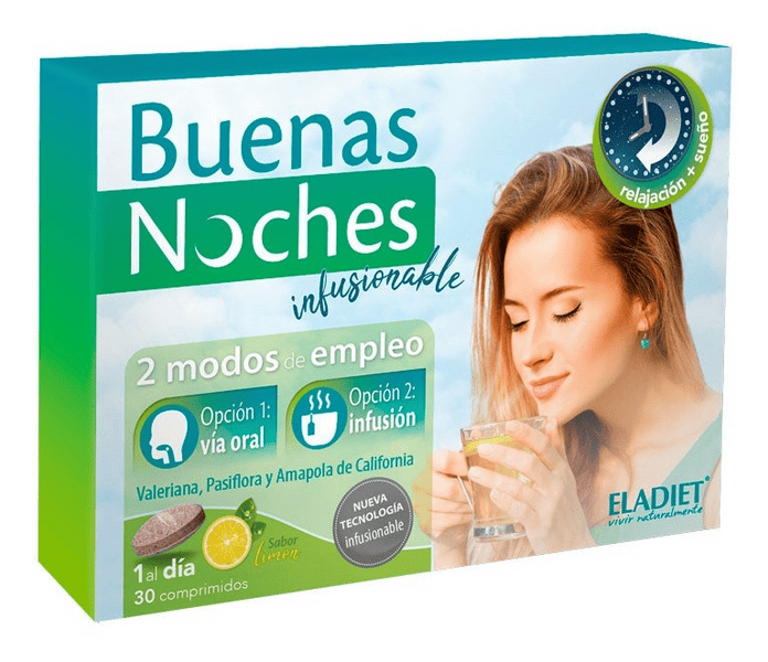 Eladiet Buenas Noches Infusionable 30 Comprimidos