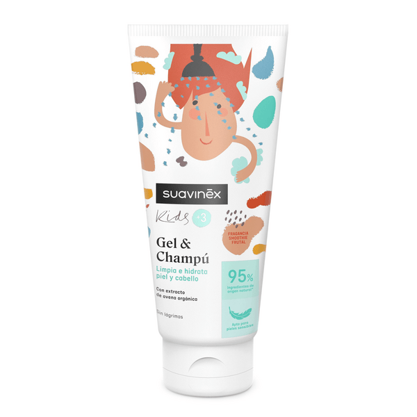 Suavinex Gel-Champú Natural para Niños 3-10 años 200 ml