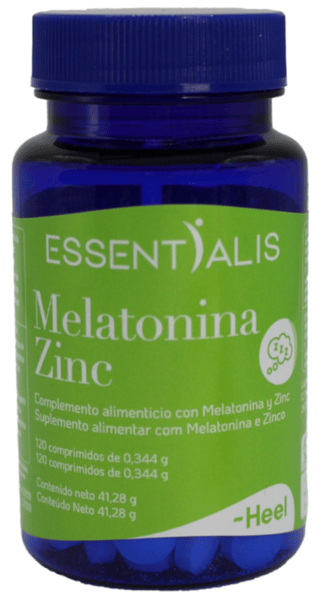 Essentialis Melatonina Zinc 120 Comprimidos