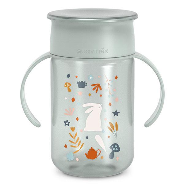 Suavinex, Wonderland, Tasse 360° +12mois - Wonderland Bleu - 340ml 3