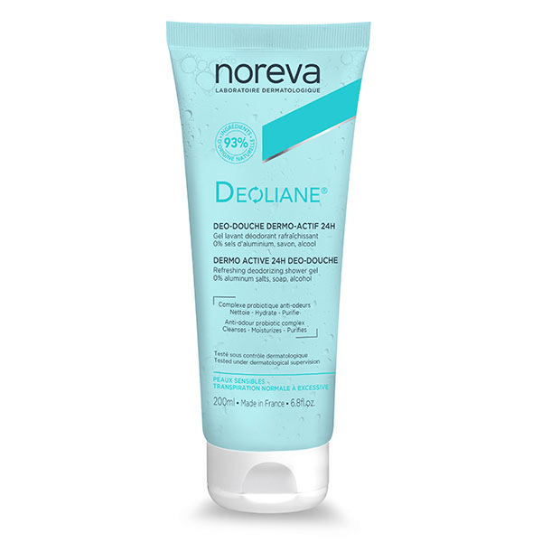 Noreva Deoliane Deo-Douche Dermo-actif 200 ml 24H 3