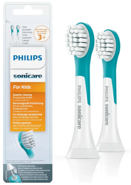 Philips Sonicare HX6032/90 For Kdis Cabezales de Recambio Blanco/Azul 3-7 Años 2 uds