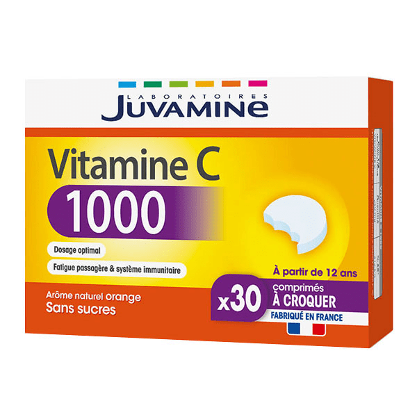 Vitamine C 1000, 30 comprimés à croquer 2