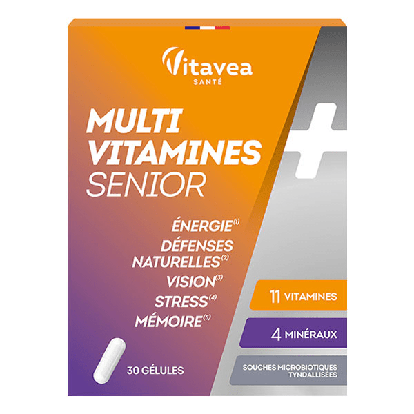 Multi Vitamines Senior Energie Vision Mémoire 30 gélules 4