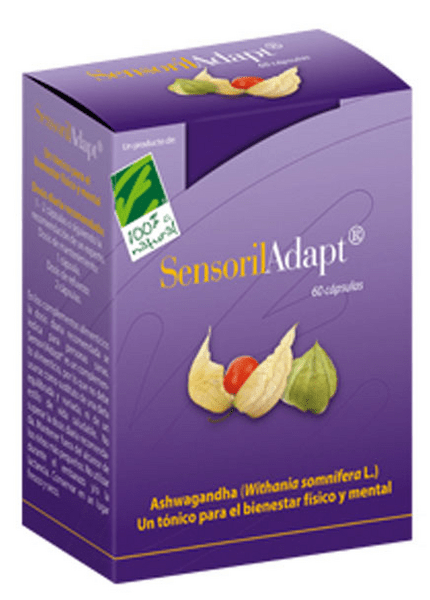 100% Natural Sensoril Adapt 60 Cápsulas