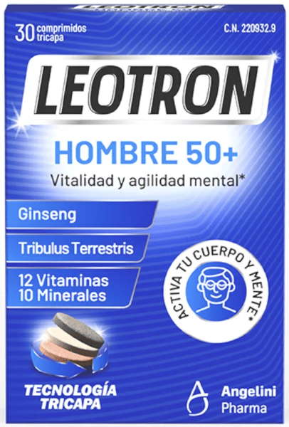 Leotron Hombre 50+ 30 Comprimidos