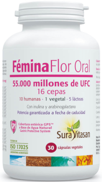 En Oferta Sura Vitasan Fémina Flor Oral 30 Cápsulas