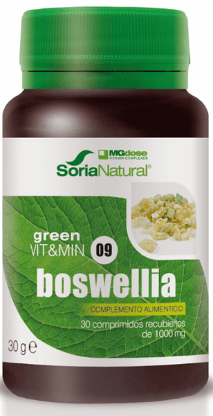Soria Natural Green Vit&Amp;Min 09 Boswelia 30 Comprimidos