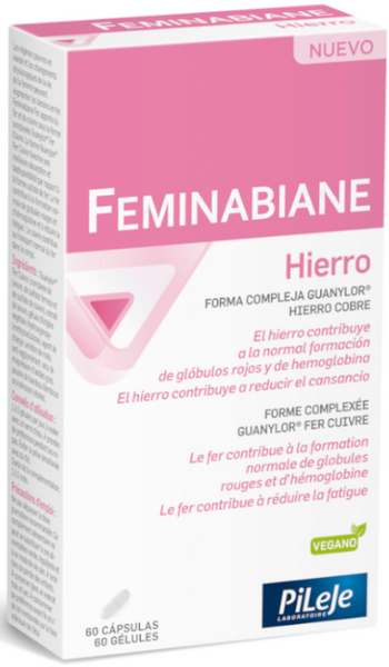 Pileje Feminabiane Hierro 60 Cápsulas