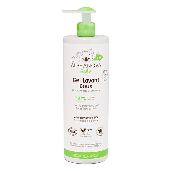 Bébé Gel lavant doux  bio* 400ml 3