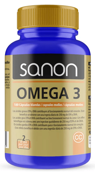 Sanon Omega 3 180 Cápsulas Blandas