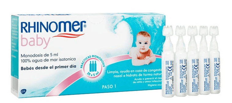 Rhinomer Agua de Mar Baby Monodosis 20 uds x 5 ml