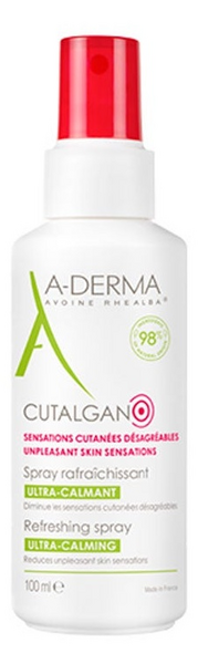 A-Derma Cutalgán Spray Refrescante Ultra Calmante 100ml