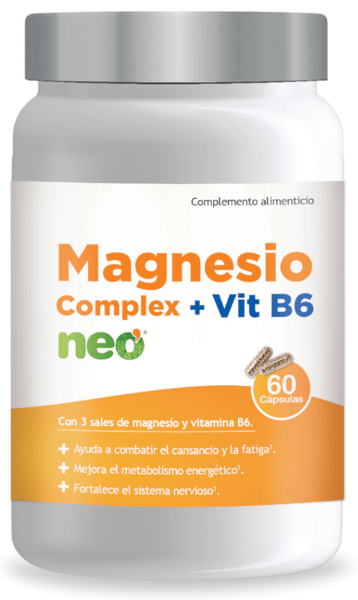 Neo Magnesio Complex + Vit B6 60 Cápsulas