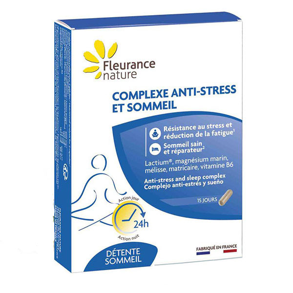 - Sommeil - Complexe anti-stress & sommeil - 30 gélules