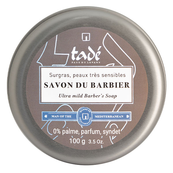 Méditerranée Homme Savon du Barbier Peau Sensible 100g