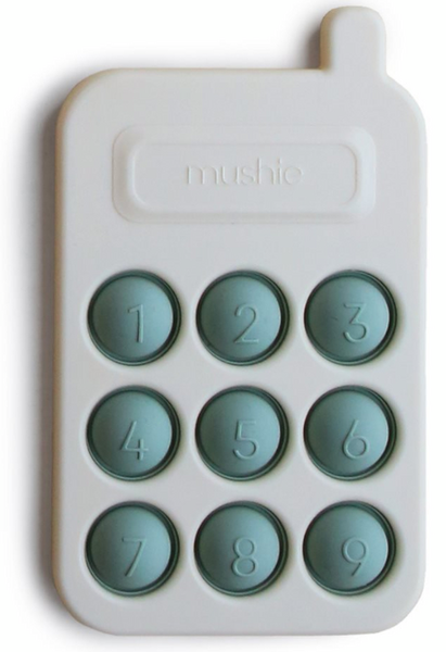 Mushie Pop It Phone Cambridge Azul