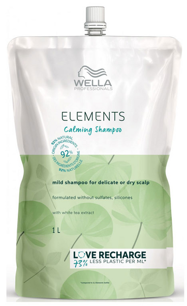 Wella Elements Calming Champú Refill 1000 ml