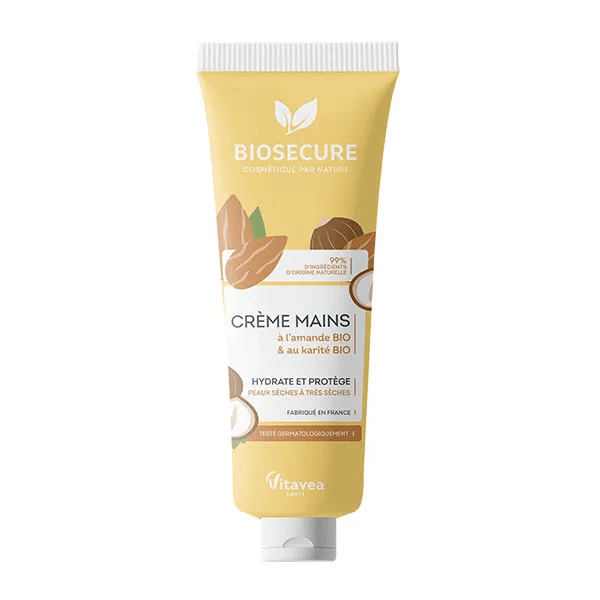 Biosecure Crème mains karité - Biosecure - Tube de 50 ml