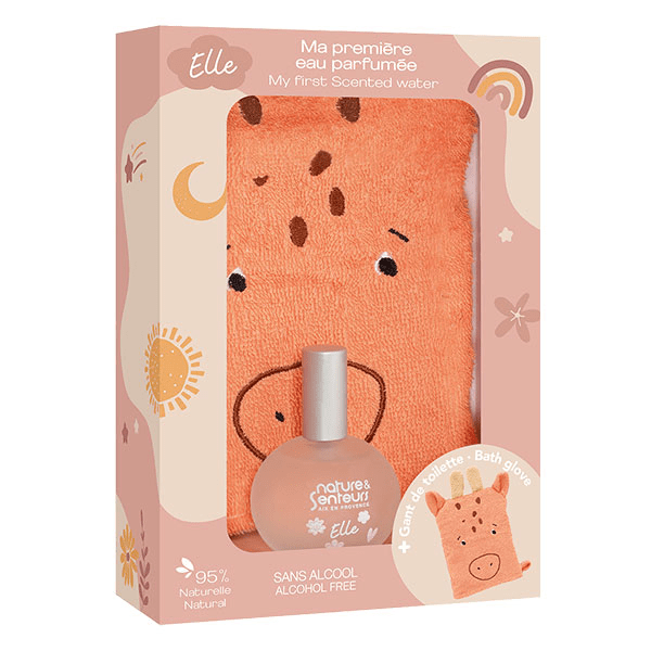 Coffret Eau de Bébé + gant de toilette 50ml
