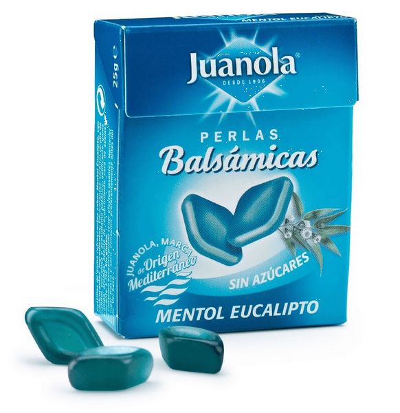 Juanola Perlas Mentol Eucalipto 25g