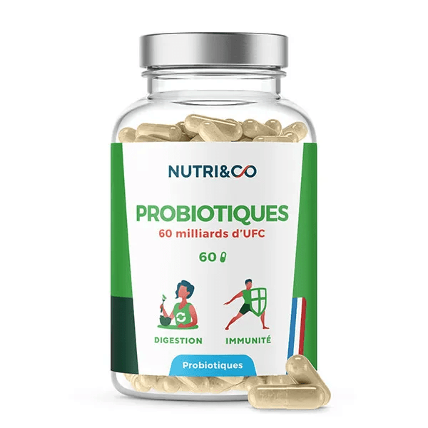 Nutri&Co Probiotique Flore Intestinale 60 gélules 3